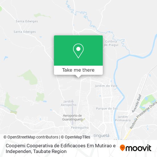 Coopemi Cooperativa de Edificacoes Em Mutirao e Independen map