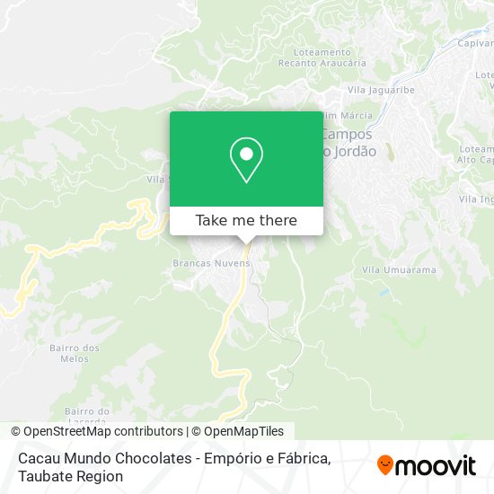 Cacau Mundo Chocolates - Empório e Fábrica map