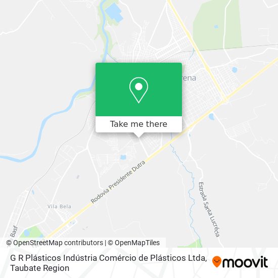 G R Plásticos Indústria Comércio de Plásticos Ltda map