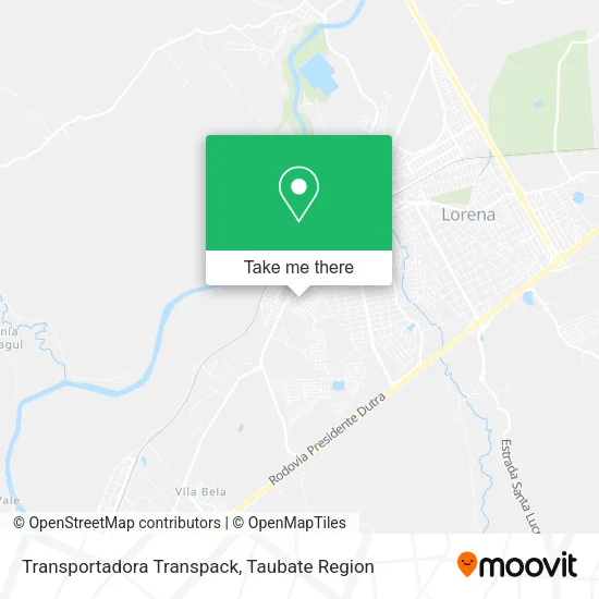 Transportadora Transpack map