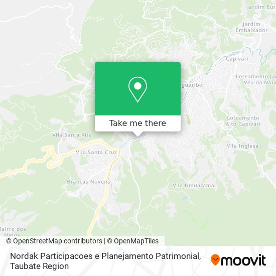 Nordak Participacoes e Planejamento Patrimonial map