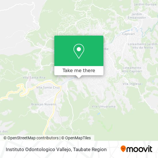 Instituto Odontologico Vallejo map