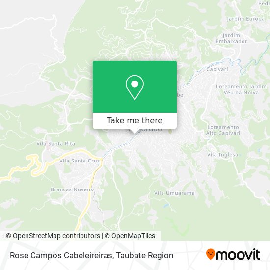 Rose Campos Cabeleireiras map