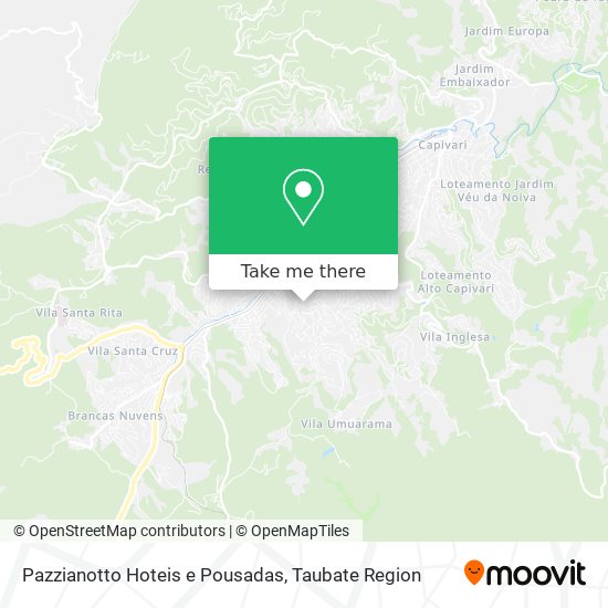 Pazzianotto Hoteis e Pousadas map