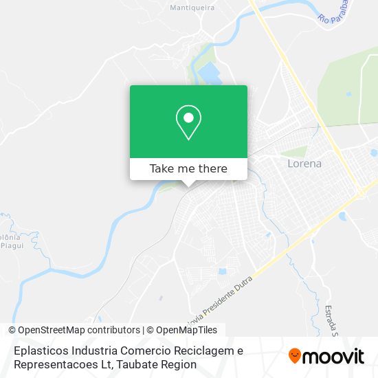 Eplasticos Industria Comercio Reciclagem e Representacoes Lt map