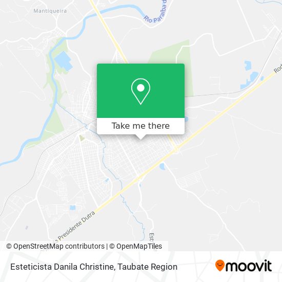 Esteticista Danila Christine map