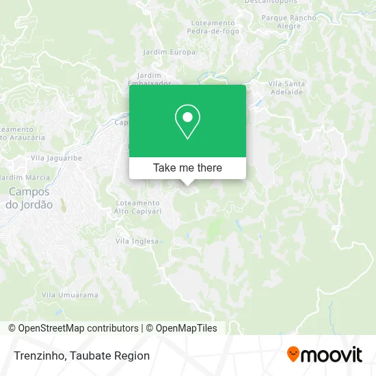 Trenzinho map