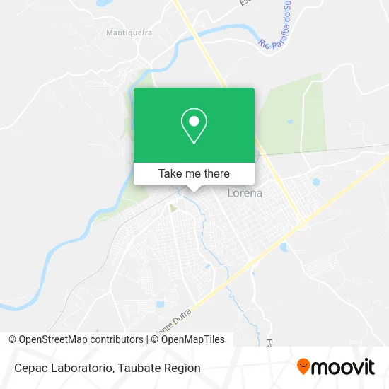Cepac Laboratorio map