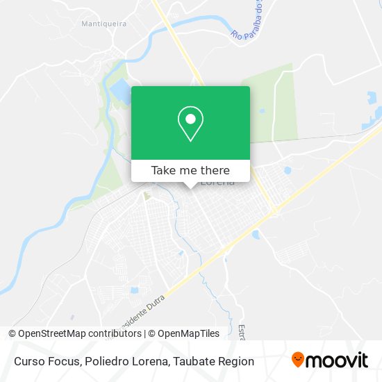 Curso Focus, Poliedro Lorena map