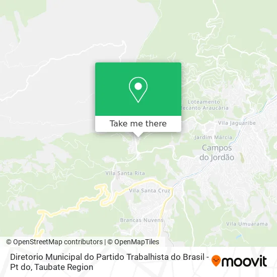Diretorio Municipal do Partido Trabalhista do Brasil - Pt do map