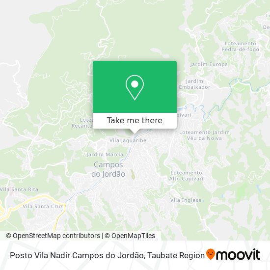 Posto Vila Nadir Campos do Jordão map