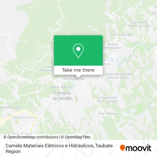 Camelo Materiais Elétricos e Hidráulicos map