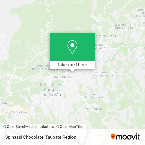 Spinassi Chocolate map