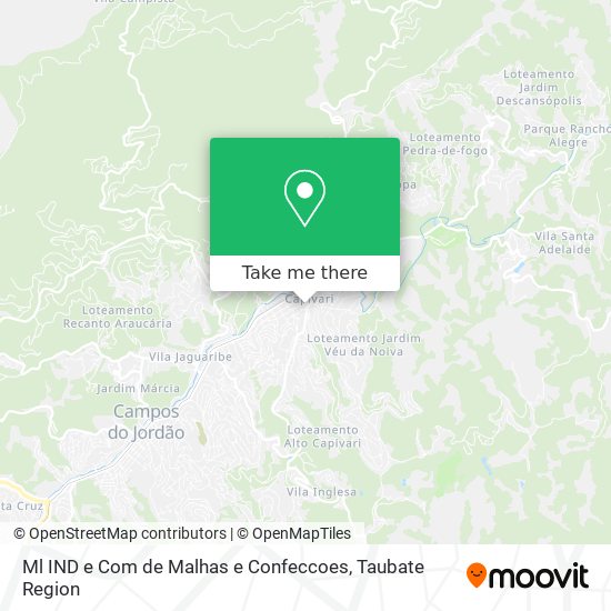 Ml IND e Com de Malhas e Confeccoes map