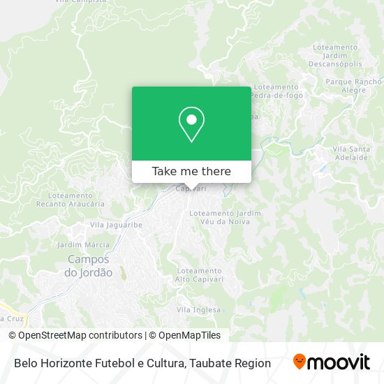Belo Horizonte Futebol e Cultura map