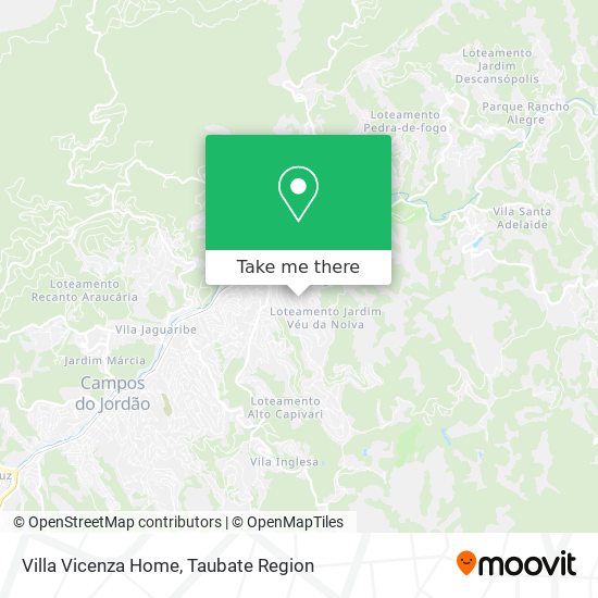 Villa Vicenza Home map