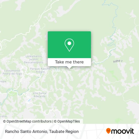 Mapa Rancho Santo Antonio