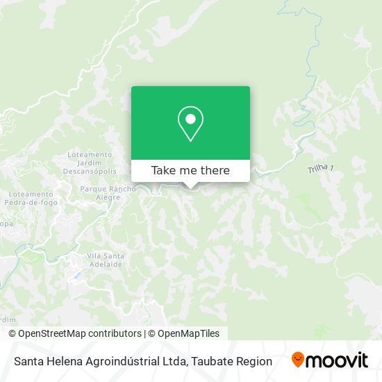 Santa Helena Agroindústrial Ltda map