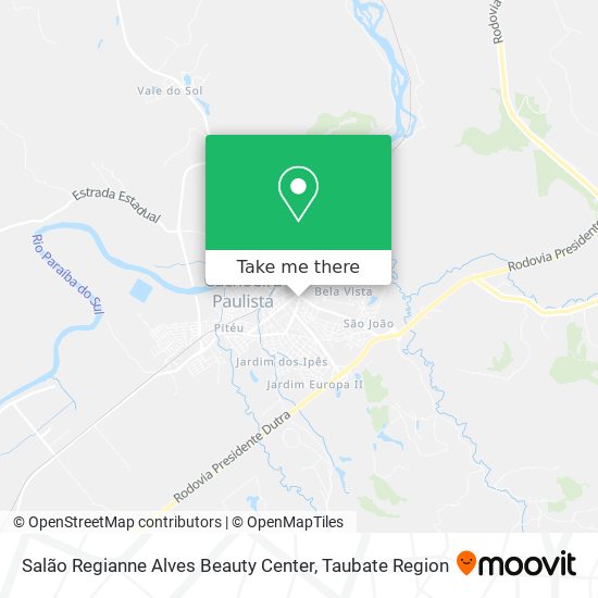 Salão Regianne Alves Beauty Center map
