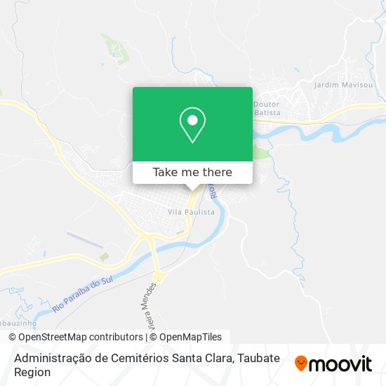Administração de Cemitérios Santa Clara map