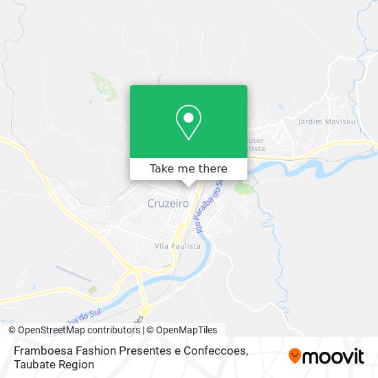 Framboesa Fashion Presentes e Confeccoes map