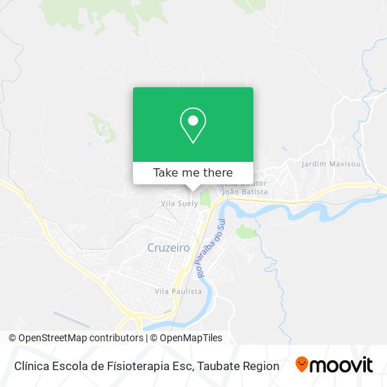 Clínica Escola de Físioterapia Esc map