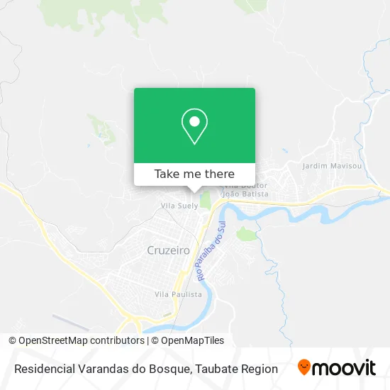 Residencial Varandas do Bosque map