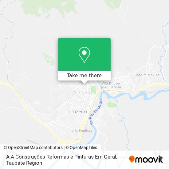 A.A Construções Reformas e Pinturas Em Geral map