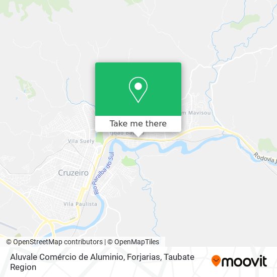 Aluvale Comércio de Aluminio, Forjarias map