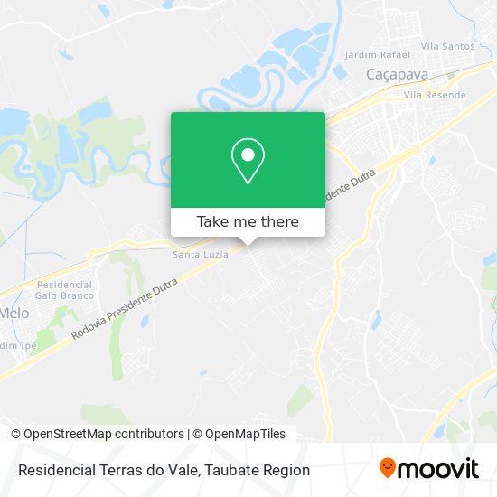 Residencial Terras do Vale map