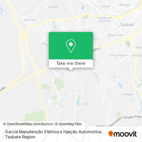Garcia Manutenção Elétrica e Injeção Automotiva map