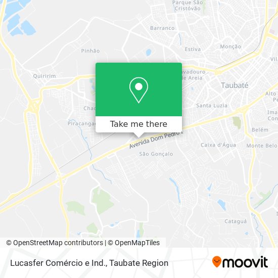 Lucasfer Comércio e Ind. map