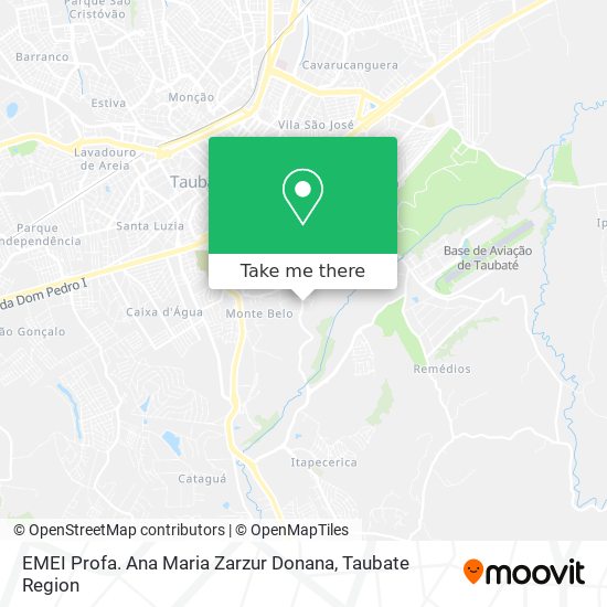 EMEI Profa. Ana Maria Zarzur Donana map