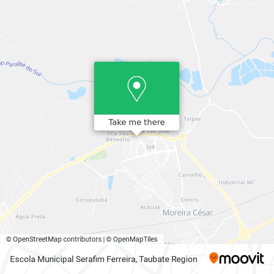Escola Municipal Serafim Ferreira map