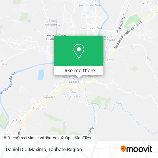 Daniel D C Máximo map