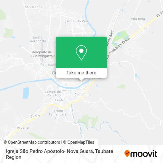 Igreja São Pedro Apóstolo- Nova Guará map