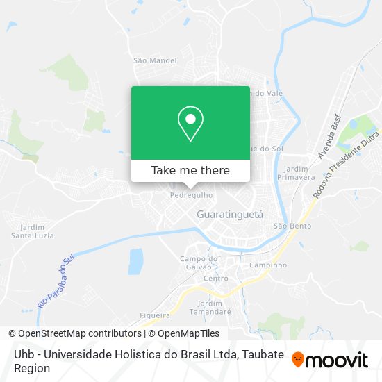 Uhb - Universidade Holistica do Brasil Ltda map