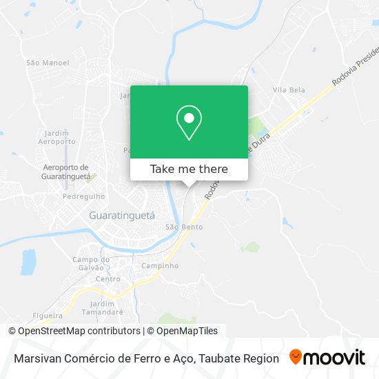 Marsivan Comércio de Ferro e Aço map