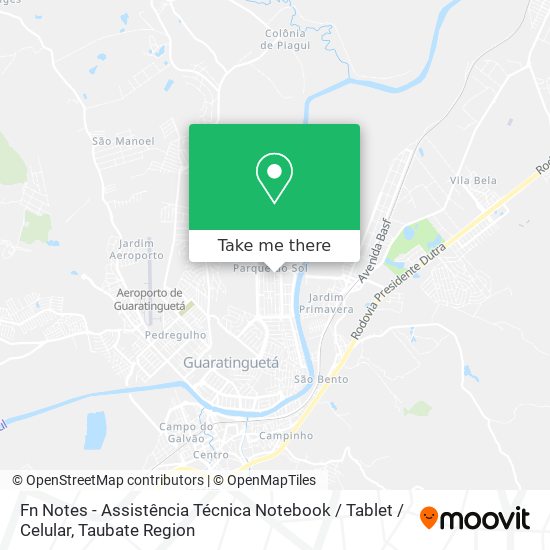 Fn Notes - Assistência Técnica Notebook / Tablet / Celular map