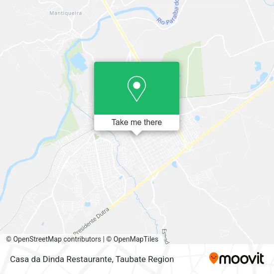 Casa da Dinda Restaurante map