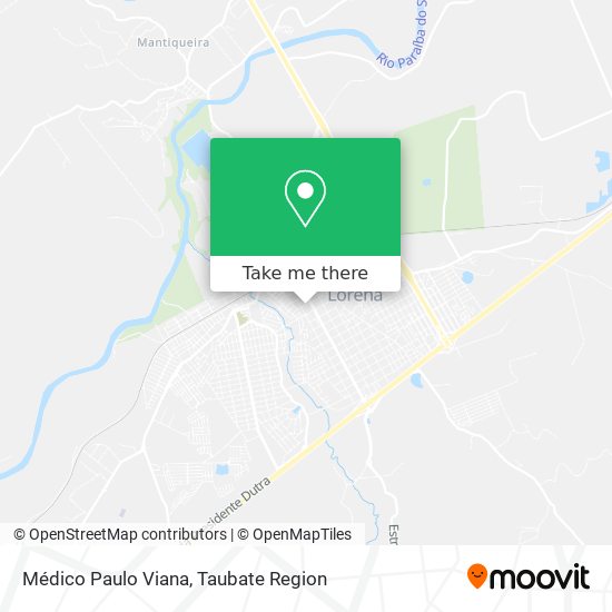 Médico Paulo Viana map
