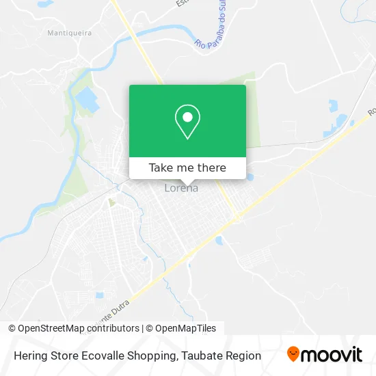Hering Store Ecovalle Shopping map