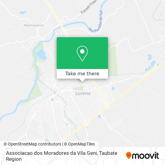 Associacao dos Moradores da Vila Geni map