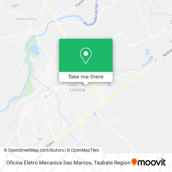 Oficina Eletro Mecanica Sao Marcos map
