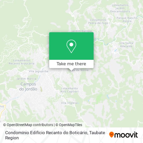 Condomínio Edifício Recanto do Boticário map