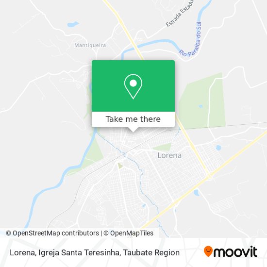 Lorena, Igreja Santa Teresinha map