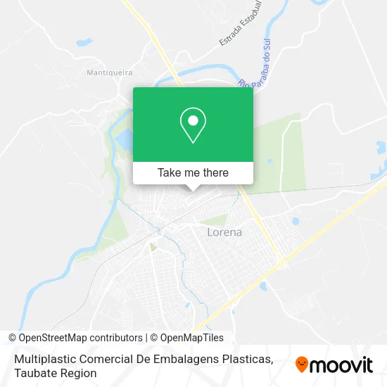 Multiplastic Comercial De Embalagens Plasticas map