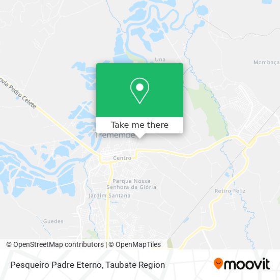 Pesqueiro Padre Eterno map