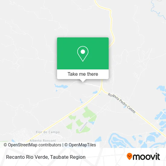 Recanto Rio Verde map