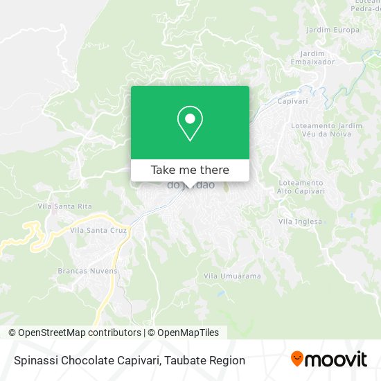 Spinassi Chocolate Capivari map